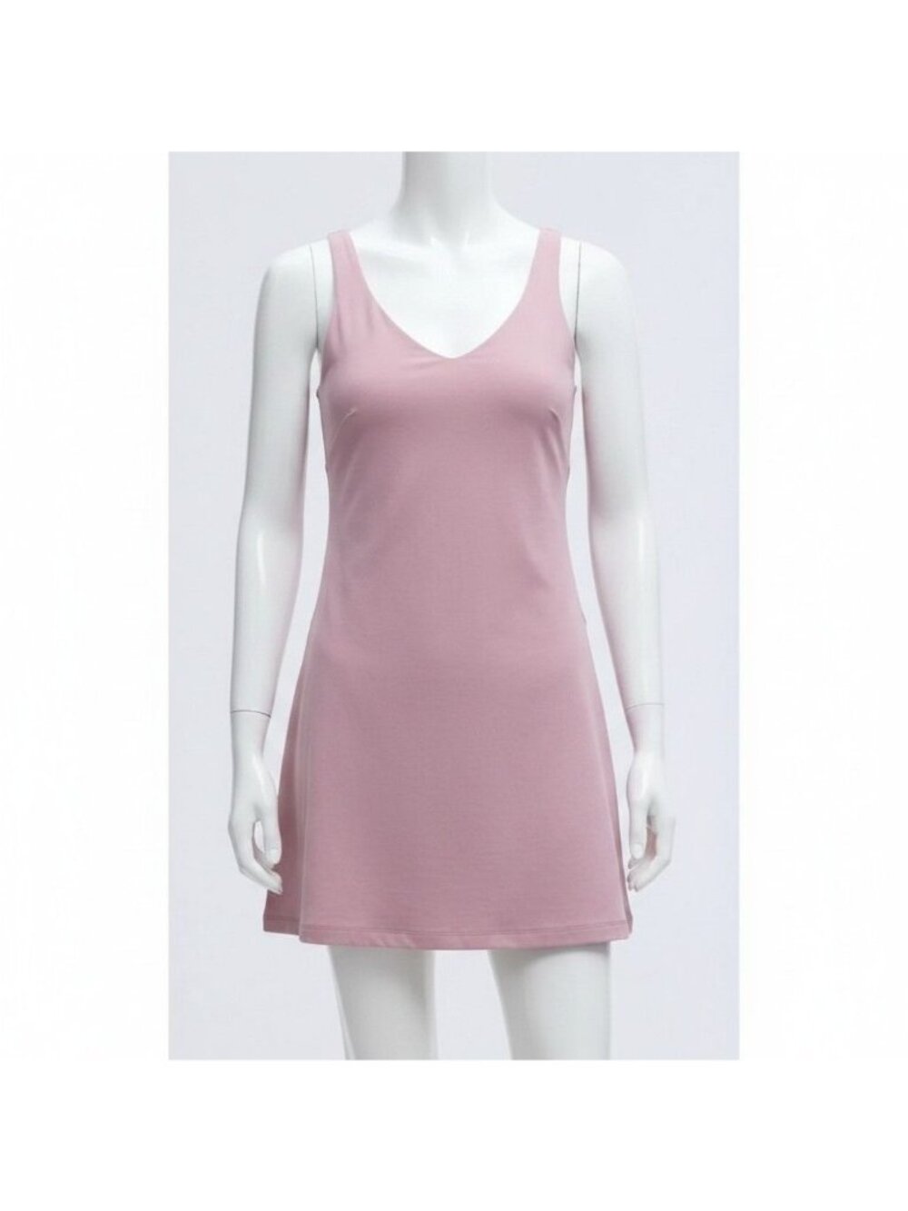 Lululemon Align Dress Rose Blush Size 6 Built-In Bra & Shorts W1EIOS RSBL NWT - Picture 2 of 16